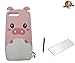 Produktbild XIAOQINGXU Hülle Huawei Y6 2018 Silikon Schale Huawei Y6 2018 Nette 3D-Abdeckung Cartoon Tier Y6 2018 TPU Schutzhülle Kinder Mädchen Geschenk -Rosa Schwein