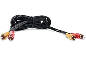 AV cable for Nintendo NES 1.8m - RCA composite TV display lead wire (6ft) | ZedLabz