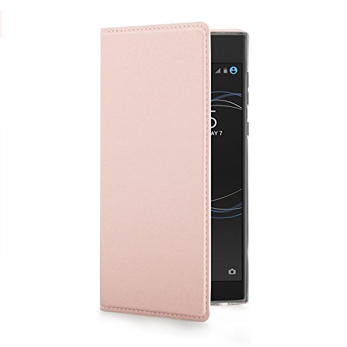 Sony Xperia L1 HÃ¼lle, IVSO Hohe QualitÃ¤t Advanced Shock Absorption Technology Case Folio Tasche Cover fÃ¼r Sony Xperia L1 Smartphone (Rose Gold)