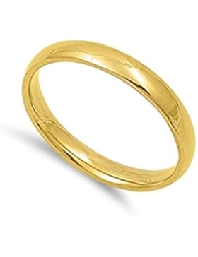 Ring aus rostfreiem Stahl - Ehering - komfortable Passform