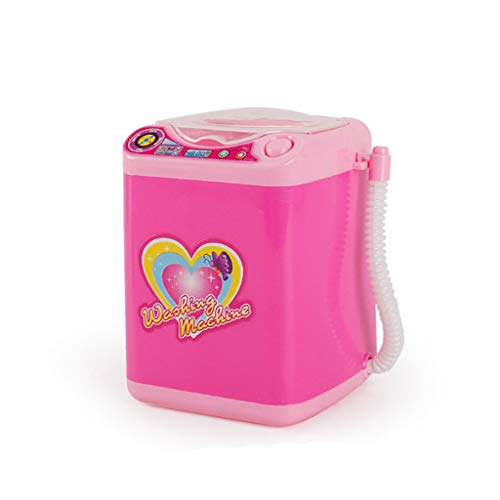 Preisvergleich Produktbild waschmaschine mini waschmaschinenwaschmaschine klein mini waschmaschine kinderwaschmaschine,Make-up Pinselreiniger Gerät Automatische Reinigung Waschmaschine Mini Spielzeug (Rosa)