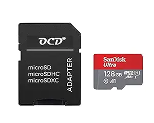 SanDisk Ultra microSDXC UHS-I Card 120MB/s with OCD SD Adapter (128GB)