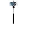 Produktbild Selfie Stick z.B. für TIMMY, Leagoo, Haier, Cubot, odys, Uhans, Blackview, UHAPPY, Medion, Samsung, Huawei, Sony, lenovo , schwarz, kabelgebunden, Monopod, Stab Stange Selfportrait, Handheldstick