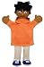 Produktbild Trullala Handpuppe, Fingerpuppe, Puppentheater, Motiv: Junge 2 40 cm
