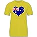 Produktbild Städte & Länder Kind - Herz Australien - 110-116 (5-6 Jahre) - Gelb - F140K - Jungen T-Shirt