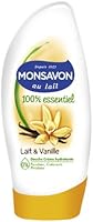 Monsavon Gel Douche 100% Essentiel Lait et Vanille 250ml
