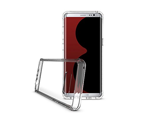 Samsung Galaxy S8 HÃ¼lle von Mowdee Transparent | HandyhÃ¼lle Bumper Case Cover Smartphone SchutzhÃ¼lle Sleeve Handyschale Protective Case Schutzschale Hardcase Schale | Samsung ZubehÃ¶r