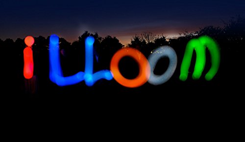 Illooms 34158 – Ballons mit LED Licht Mix, 10er Pack, bunt - 11