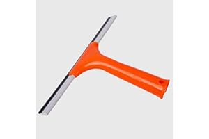 La Briantina Tergivetro Ettore per Pulizia Vetri e Specchi SPA04905A, con Gomma, Larghezza 25 cm