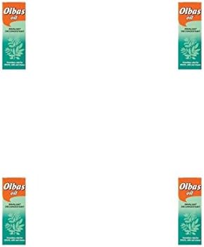 (4 PACK) - Olbas Olbas Decongestant Oil | 10ml | 4 PACK - SUPER SAVER - SAVE MONEY
