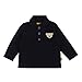 Steiff Unisex Baby 0006831 1/1 Sleeves Polo Shirt, Blue (Steiff Marine), 18-24 Months (Manufacturer Size:86)