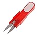 Produktbild sharprepublic Mini Nähschere Garn Schere Angelschnur Garn Metallschere Papierschere Fadenschere Schneider - rot
