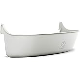 Stokke Tripp Trapp&reg; High Chair Storage Basket - White | Storage Basket. Attaches behind the seat, practical for bibs and toys