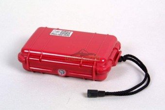 Preisvergleich Produktbild PELI Micro Case 1040 rot / rot