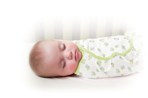 Summer Infant SwaddleMe Adjustable Infant Wrap, Busy Bees, 3 Count - 5