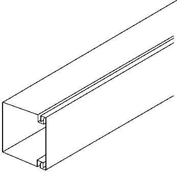Preisvergleich Produktbild Kleinhuis Kanal lgr HKL2030.8 20x30 RAL7035 HKL Leitungsführungskanal 4011126346046