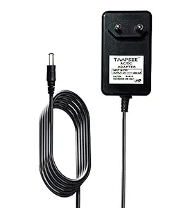 Taapsee AC Power Adaptor Compatible for Yamaha Keyboard PA130 PA150, 6.5feet Long Cord PA-3 PA-3B PA-3C PA-40 PA-5 PA-5C PA-5D PA-6 PA-1 PA-1B PA-4 PA-130 PA-150 PA-150A EP-A3 KP-A3 PA 130 150