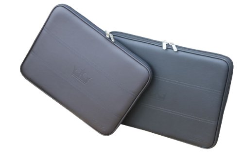 mySTid Laptophülle Amadeus für Laptops bis 11.6″ (30 cm) – Braun Ekoleder - 5