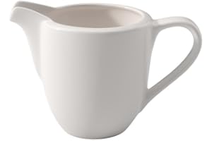 Villeroy & Boch 10-4153-0780 For Me Milchkännchen 6 Personen, 0,28l, Porzellan im puristischen weißen Design