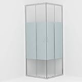 vidaXL Cabine de Douche 70x70x185 cm Verre de Sécurité Maison Salle de Bain