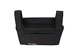 Kinderwagen Tasche Kinderwagen Organizer Mini Wickeltasche Compact Wasserdicht Schwarz 2 in 1 Handtasche - 3
