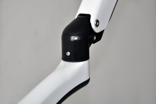 HF 3 Fach Monitor Halterung DS137D Tisch Stand Halter schwenkbar neigbar für TFT LED LCD Bildschirm Monitor 15 17 19 20 21 22 23 24 27 Zoll Neigung -90 ° / +85 ° | Schwenk 180 ° | 360 ° drehen - 8