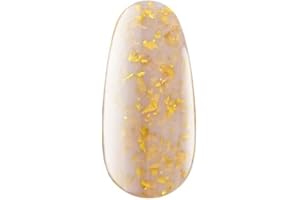 KODI Professional Cover Base Gel Flake - Base de camouflage avec différentes tailles et formes de flocons - Nude Glitter Base (7 ml, Flocken 08)