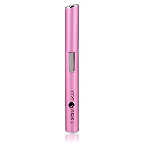 TOPSELLER: Augenbrauentrimmer / Augenbrauenrasierer / Augenbrauenformer / Trimmer/ Gesichtshaarschneider von Moni Gutezeit, batteriebetrieben, Farbe pink - 2