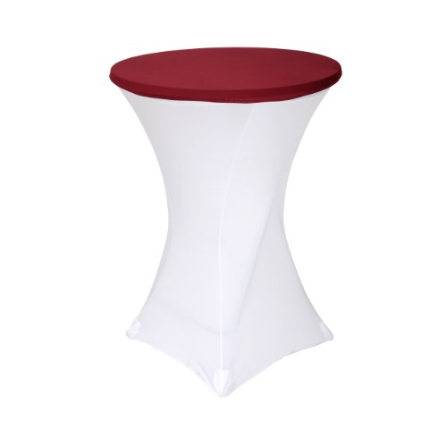 Preisvergleich Produktbild Topcover für Stehtischhusse bordeaux