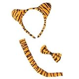 Animal Print Cat Party Set - TIGER with Aliceband, Ears and Tail