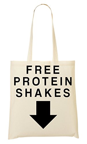 Preisvergleich Produktbild Protein Shakes Tragetasche Einkaufstasche