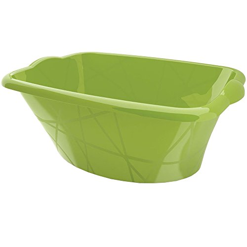 Kis 8721000 0116 04 Schüssel, 14 L, rechteckig, Plastik, grün, 45 x 33 x 18 cm
