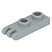 Produktbild LEGO Scharnier Platte 1 x 2 mit 3 Fingern Hellgrau (Altgrau)