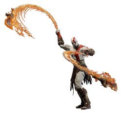 Preisvergleich Produktbild God of War: Kratos 18cm Actionfigur with flaming Blades of Athena