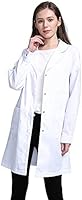 Icertag Blouse de Laboratoire, Blouse de médecin, Blouse de médecin pour Femme, Blouse Blanche pour Femme, Adaptée aux...