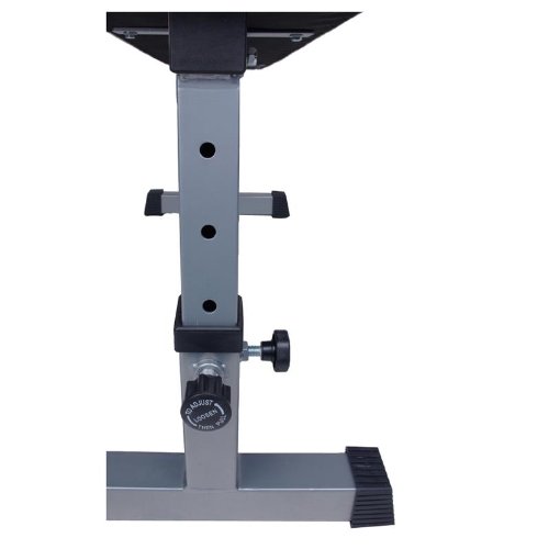 ScSPORTS Hantelbank höhenverstellbar, Trainingsbank, Flachbank - 2