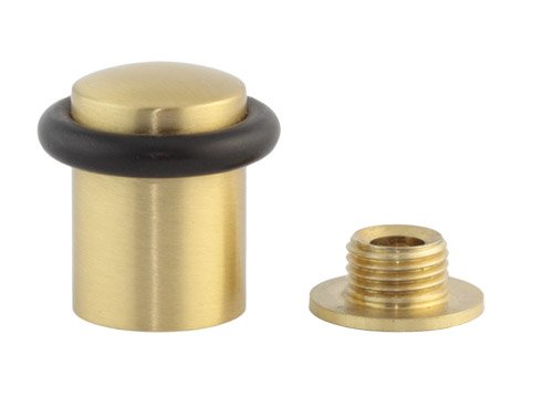 EVI herrajes i-108-cb – Türstopper, 2 Stück Einheiten, Finish Messing matt (Messing)