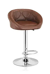 MBTC Delton Cafeteria Bar Stool Chair in Light Brown