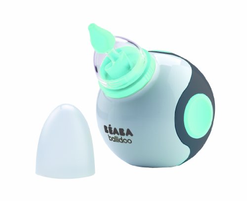Beaba Beaba Ballidoo Electric Baby Nose Aspirator, White/ Dark Grey