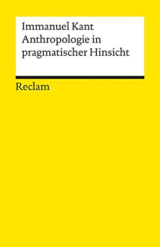 Download Anthropologie in pragmatischer Hinsicht (Reclams Universal-Bibliothek) Download Anthropologie in pragmatischer Hinsicht (Reclams Universal-Bibliothek)