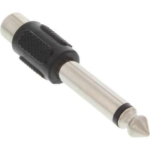 Audio Adapter – 6,3mm Klinke Stecker auf Cinch Buchse – Mono (5 Stück) - 3