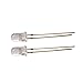 Produktbild TOOGOO(R) UV-Strahlen LEDs Lampe Lila Hell 2 PCS-20A 5mm 365nm Runde