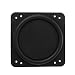 Produktbild JERKKY Bass Kühler Passiver Kühler Lautsprecher Gummi Auxiliary Bass Vibration Membran für Subwoofer DIY 76 × 76mm