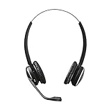 bluetooth headset testsieger 2017 Entspannt telefonieren: ganztägiger Tragekomfort mit weichen Ohrkissen und einem Überkopfbügel mit Lautsprechern links und rechts