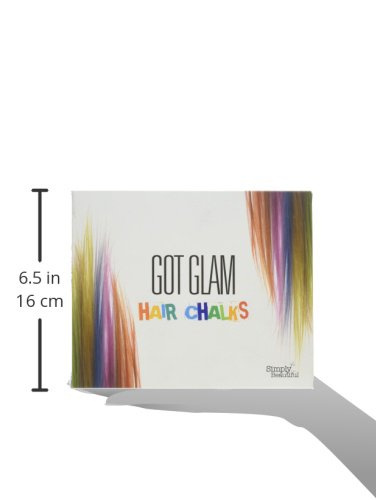 Got Glam – Haarkreide-Set für Kinder & Teenager – auswaschbar und schnell einsetzbar – ideal für Fasching, Partys, Festivals – 24 Farben - 2