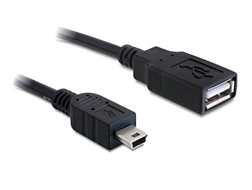 Delock USB 2.0 Typ A auf mini B Kabel (0,5m)