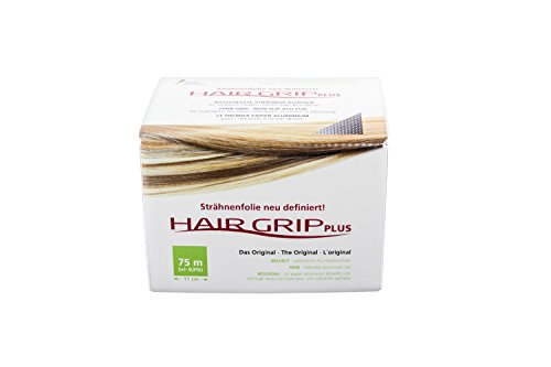HairGrip Plus- erste rutschfeste Alusträhnenfolie – 11 cm – 75 m Plus- erste rutschfeste Alusträhnenfolie- extra Reißfest – 11 cm – 75 m - 4