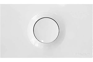 BARBETTA RICAMBI BAGNO Placca esterna P-80 bianca meccanica per cassetta incasso Faismilani Dora