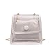 Produktbild fonxoy-Shoulder Bags Damen Handtaschen Schultertaschen Umhängetaschen Umhängetasche Umhängetasche Kettentasche Transparente Tasche Weiß