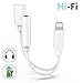 Price comparison product image Headphone Adapter for iPhone 7 Adapter 3.5mm Jack Charging Audio Connector Audio to 3.5mm Dongle Aux Splitter Converter Adaptor Cable Compatible with iPhone Xs Max XR X 8 7 Plus for iOS 12 or Higher